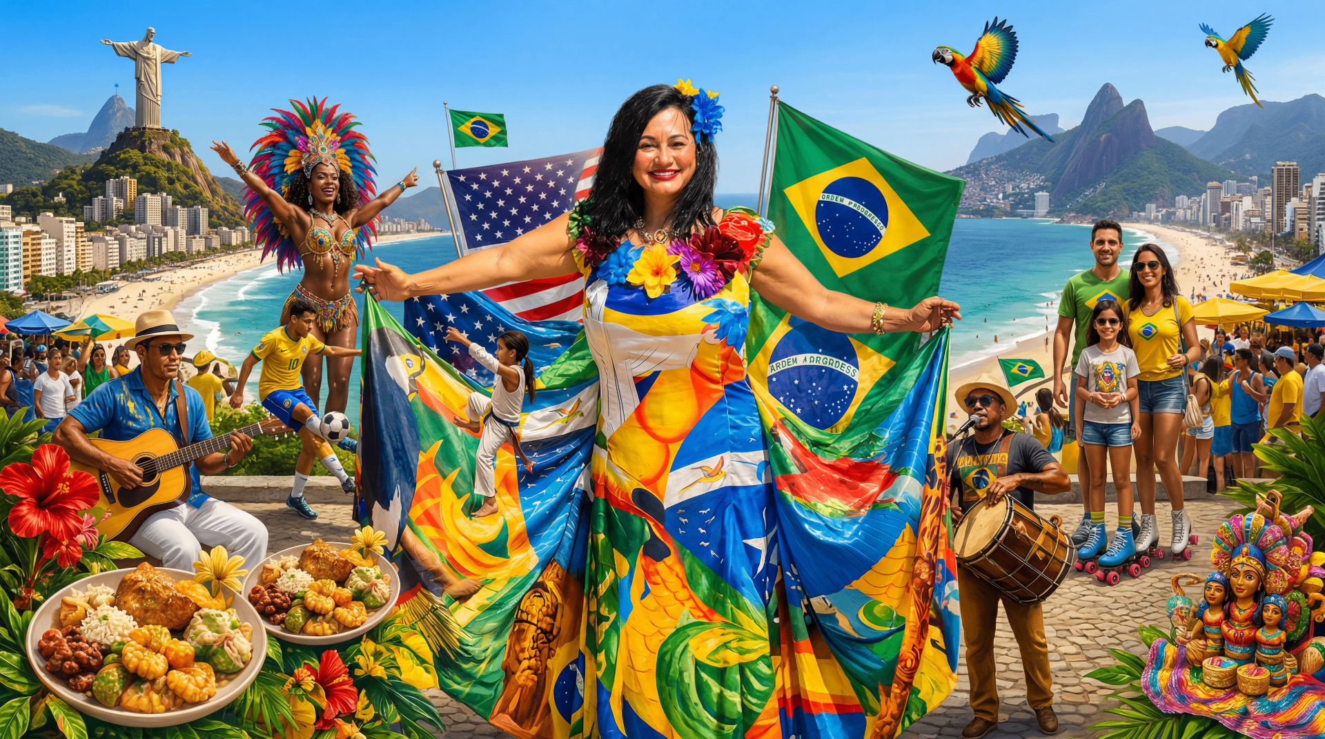 Brazilian Festival of Worcester — samba, capoeira, music, food and family celebrating Brazilian culture